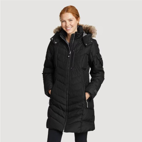Eddie Bauer Women's Sun Valley Down Parka Size L - Picture 1 of 14